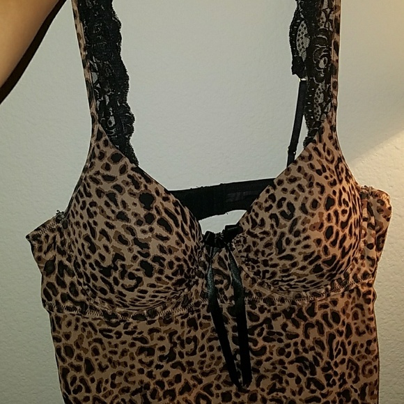 🏝Leopard Print Babydoll Top - Picture 6 of 8